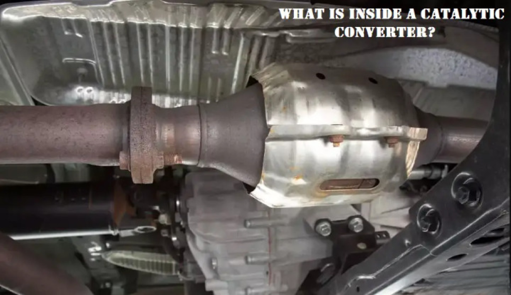 Inside a Catalytic Converter