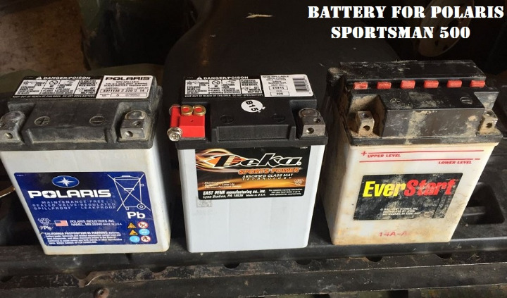 Battery for Polaris Sportsman 500