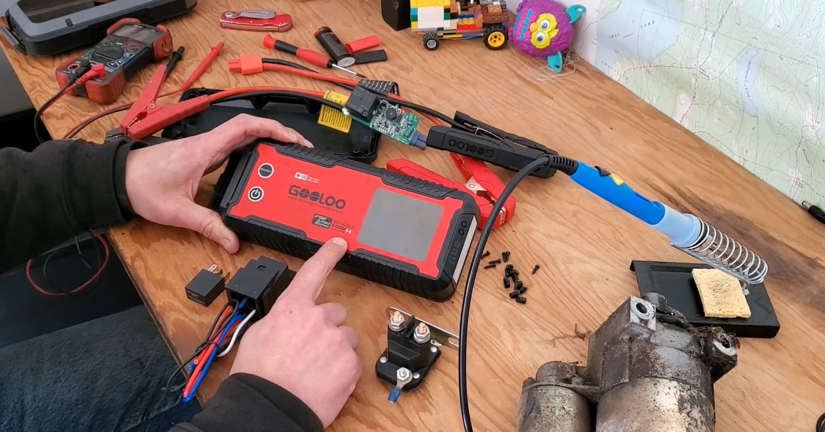 Repair Portable Jump Starter