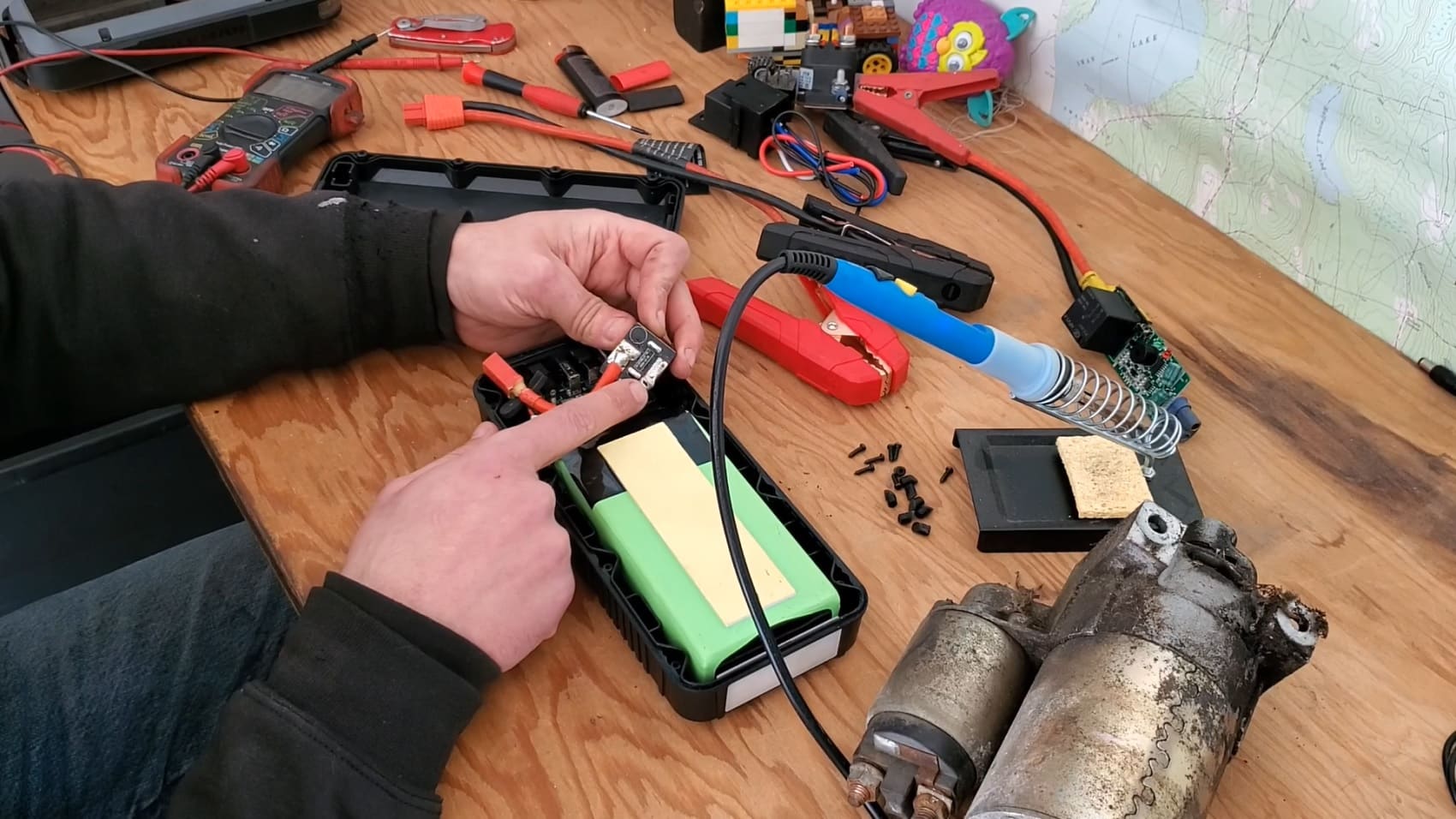 Jump Starter Battery Changing